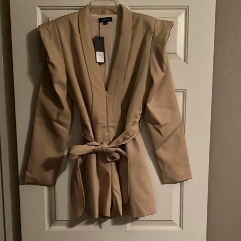 Tan Romper (shorts)